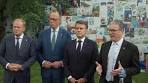 European leaders consult Trump, then agree joint response to Russian foot-dragging in truce talks