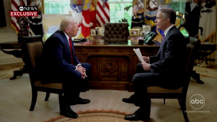 Trump to Reporter: ‘I Don’t Trust You’—Fiery 100-Day Clash Erupts Trump to Reporter: ‘I Don’t Trust You’—Fiery 100-Day Clash Erupts